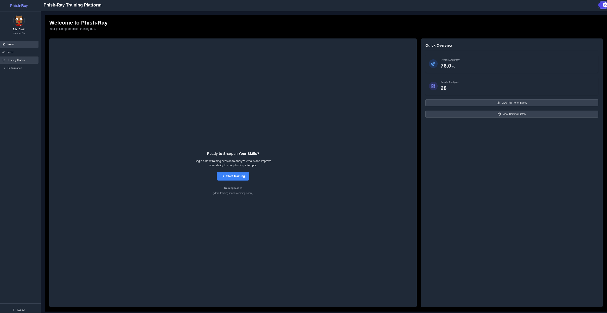 Screenshot of Phis-ray