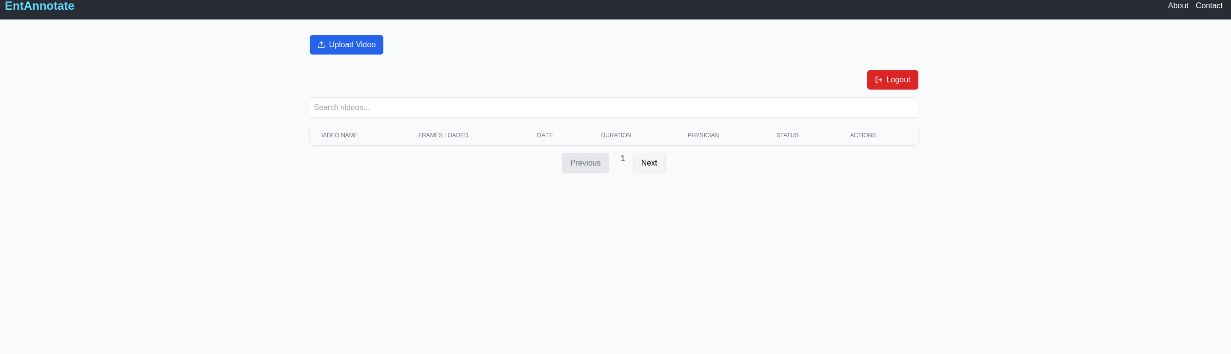 Screenshot of EntAnotate